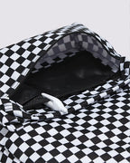 Old Skool Check Backpack - Black/White