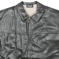 Manteau Leather - Black