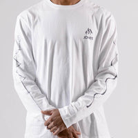 Split Ls Long Sleeve T-Shirt - White