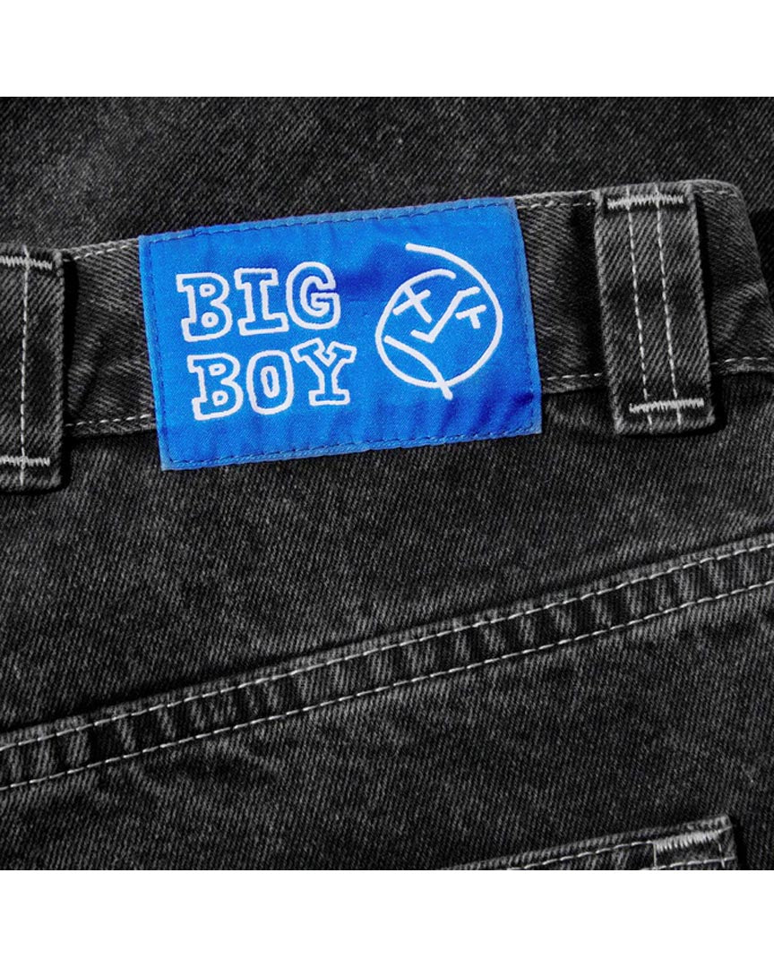 Jeans Big Boy - Silver Black