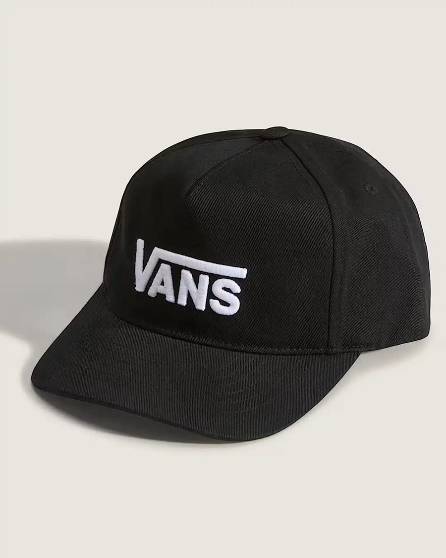 Casquette Drop V Logo Snapback - Black