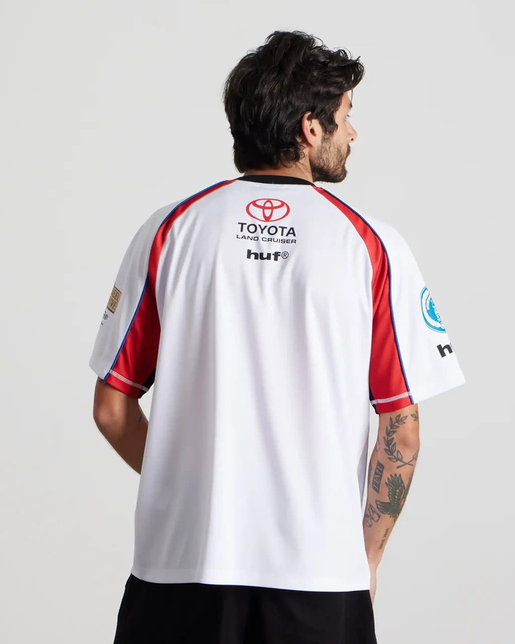 HUF X Toyota Land Cruiser Rally Jersey - White T-Shirt – view 5