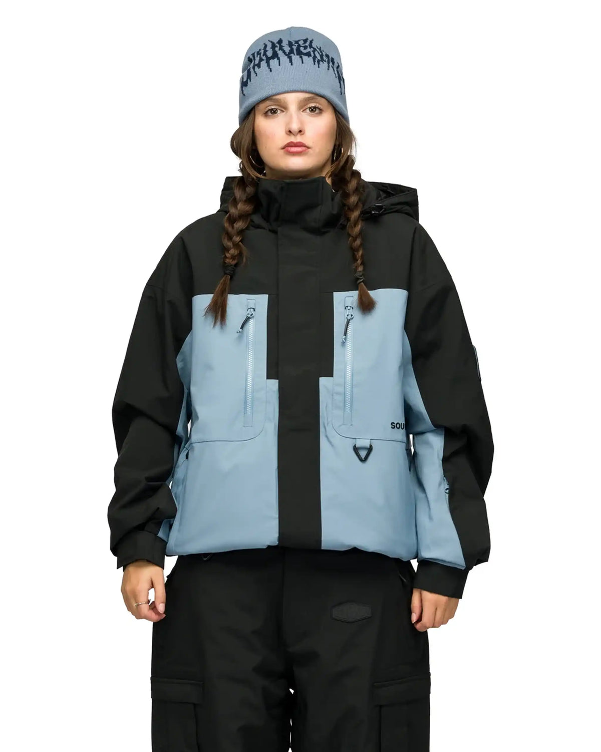 Manteau Neige S2000 Insulated Jacket - Blue Fog par SOUVENIR – vue 3