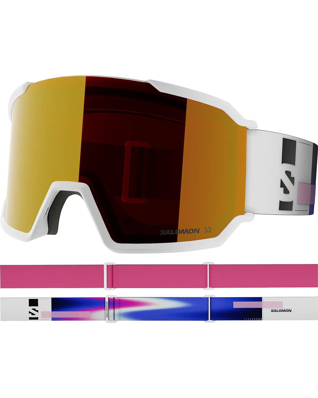 SALOMON S/View 3 Goggles - White Addikt – view 5