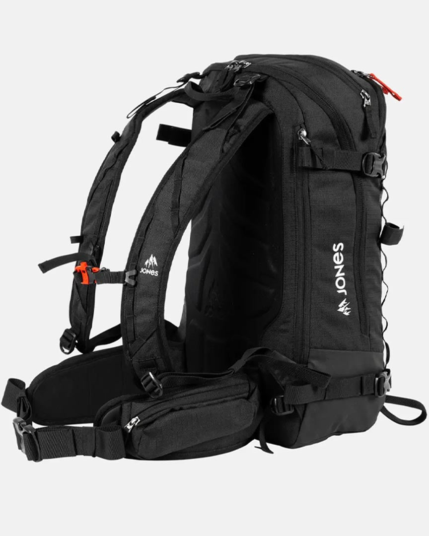 Sac à dos Further 25L - Stealth Black par JONES – vue 5