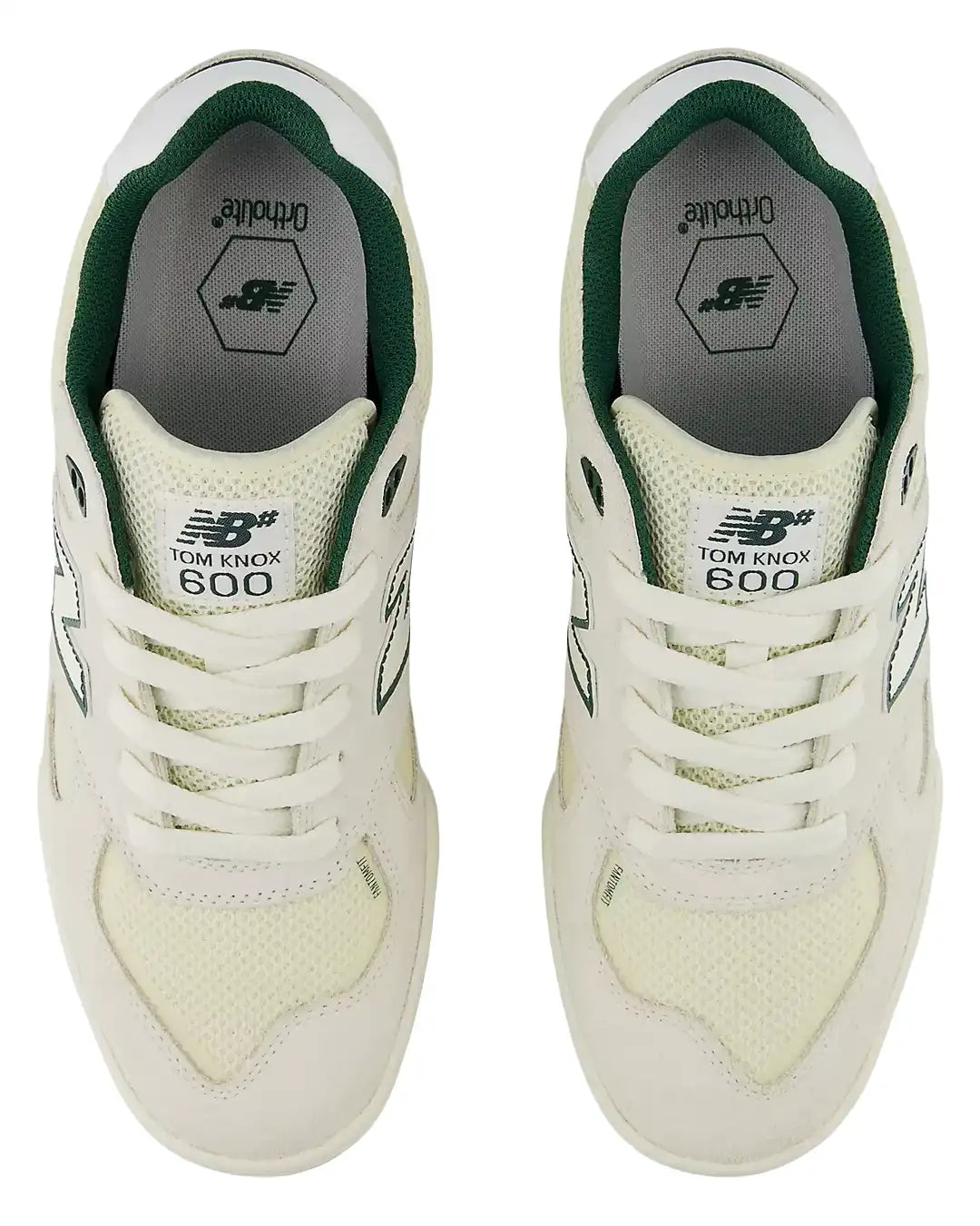 Numeric 600 Tom Knox Shoes - Sea Salt/Forest