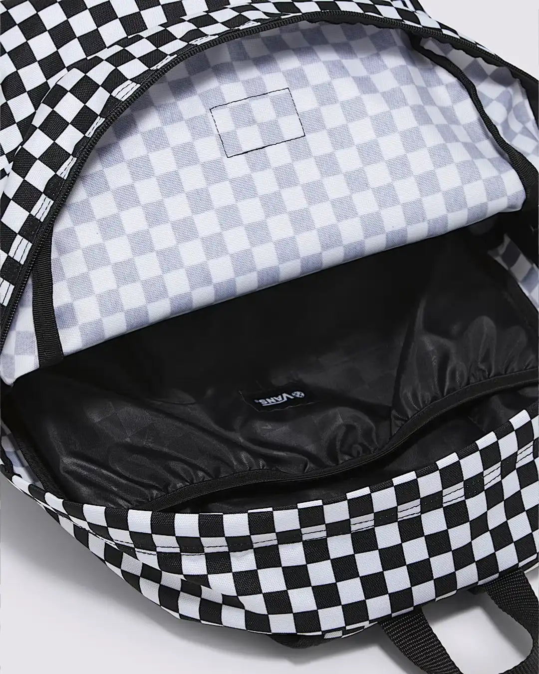 Old Skool Check Backpack - Black/White