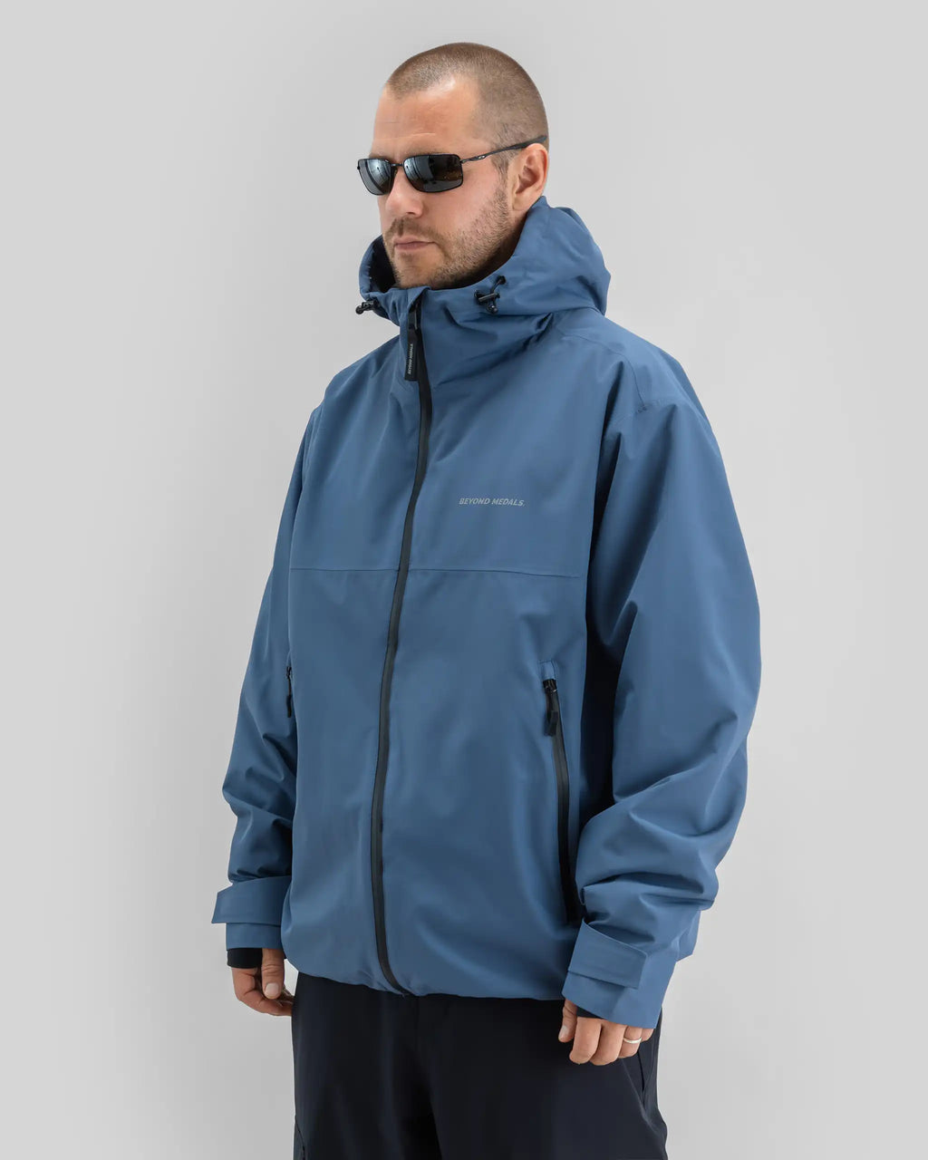 Manteau Neige Park 2L - Blue par BEYOND MEDALS – vue 5