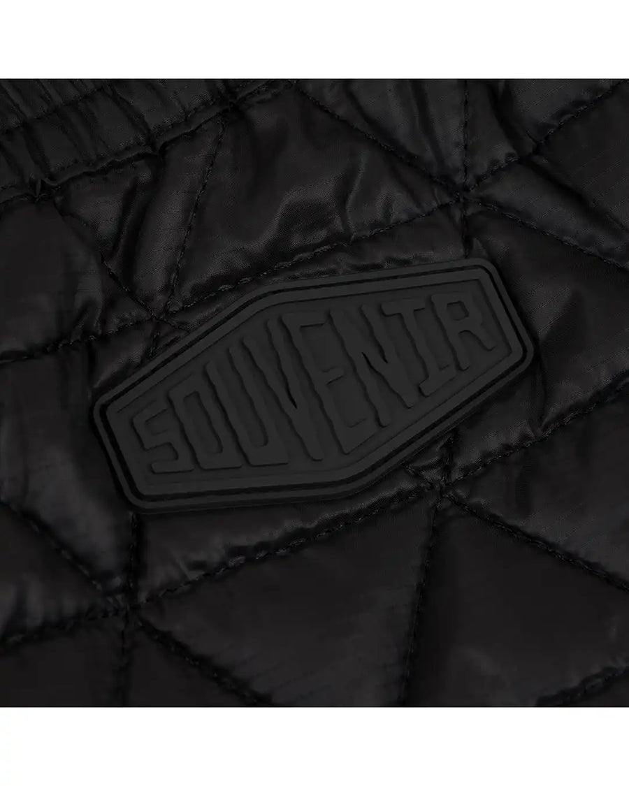 Convertible Micro Puffer Base Layer Pants - Black
