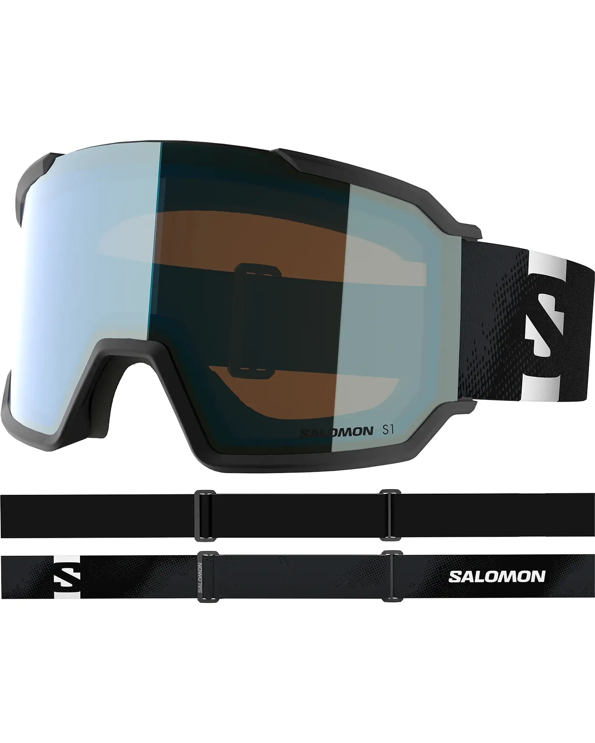 SALOMON S/View 3 Goggles - Black/Light Blue – view 5