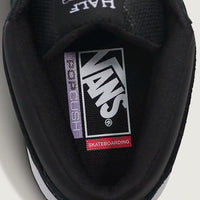 Skate Half Cab Wafflecup Shoes - Black/White