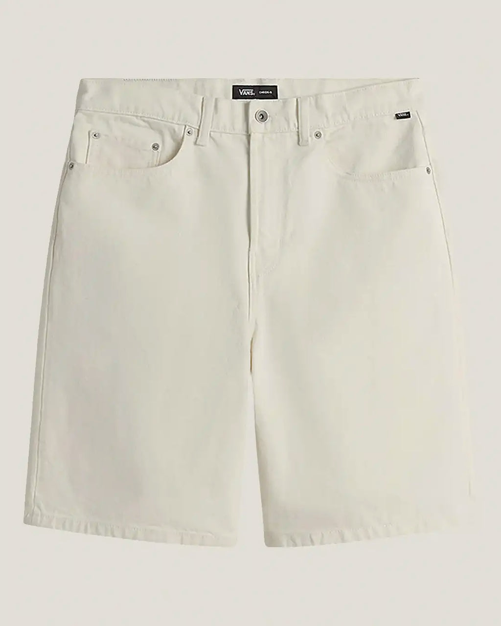 Short Check-5 Baggy Denim - Marshmallow