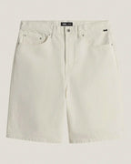 Short Check-5 Baggy Denim - Marshmallow