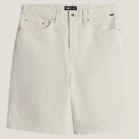 Check-5 Baggy Denim Shorts - Marshmallow