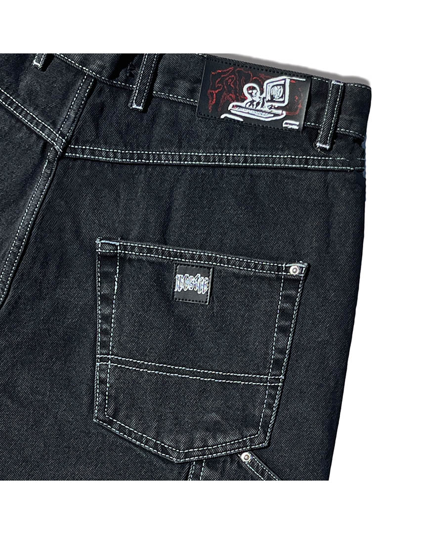 Short Cpu Jorts Baggy - Off Black