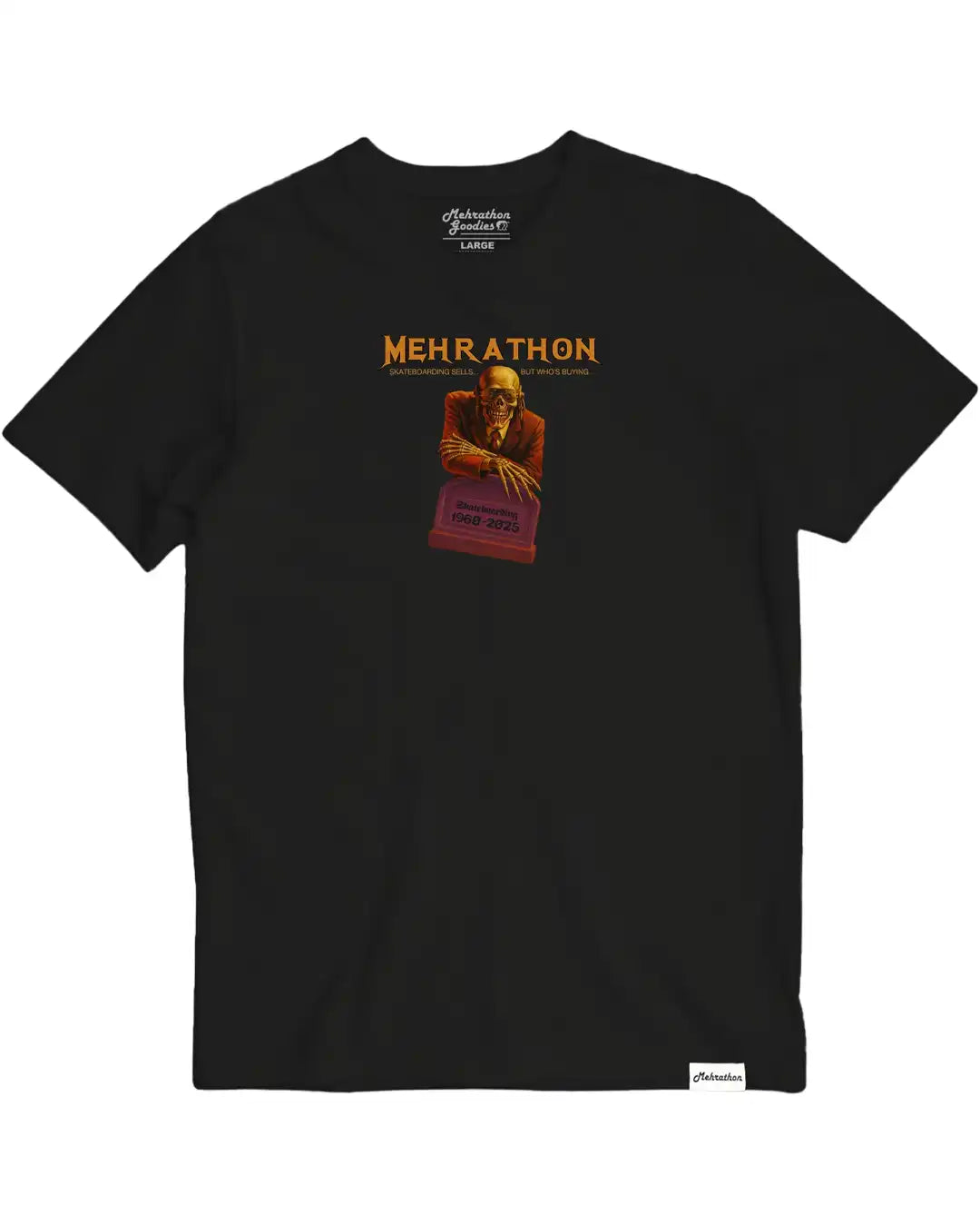 T-Shirt Skating Is Dead - Black