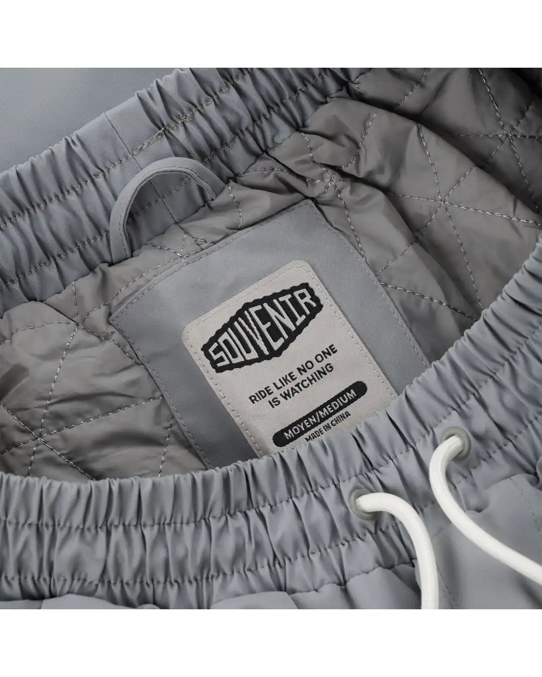 Insulated Track Snow Pants - Cool Grey