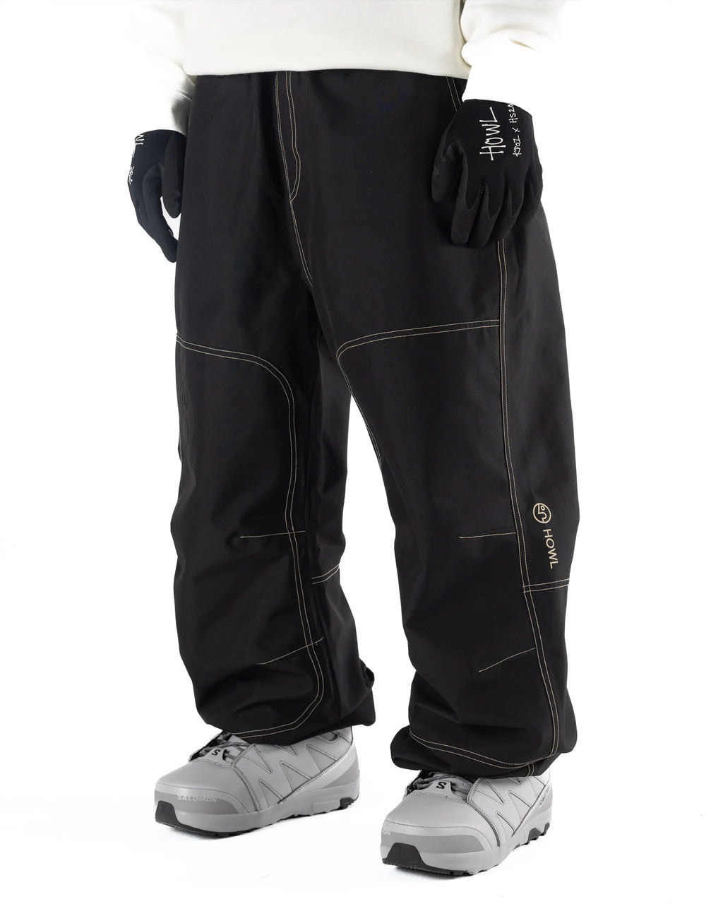 Pantalon de neige Pantalon Neige Workwear Public - Black par HOWL – vue 5