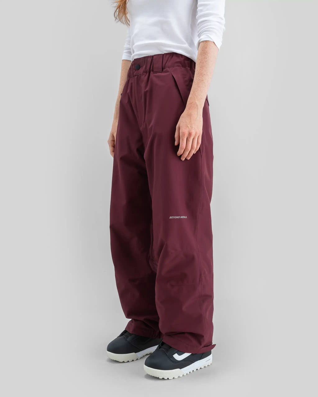 BEYOND MEDALS Nostalgia 2L Snow Pants - Dark Red – view 5