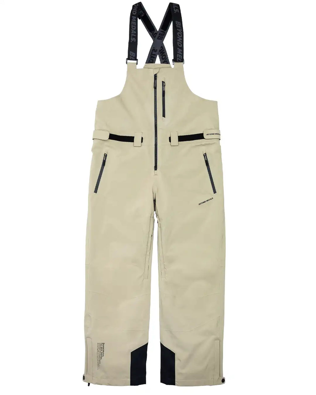 Tech 3L Snow Bib - Beige