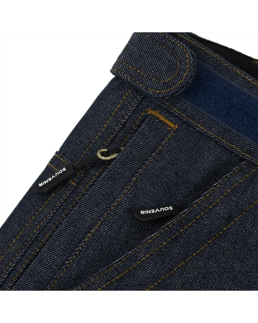 3 Ply Denim Snow Pants - Dark Denim