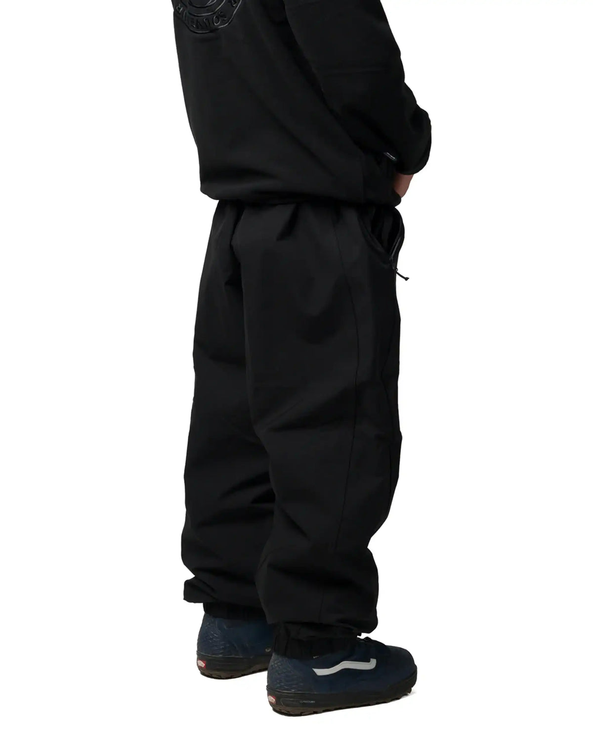 SOUVENIR Insulated Track Pant Snow Pants - Black – view 5