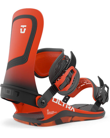 Ultra Snowboard Bindings - Hot Red 2024
