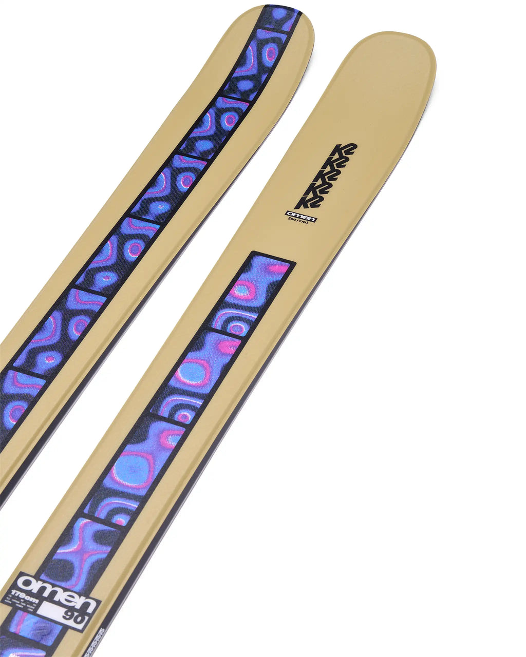 K2 Omen 90 Skis 2027 nose