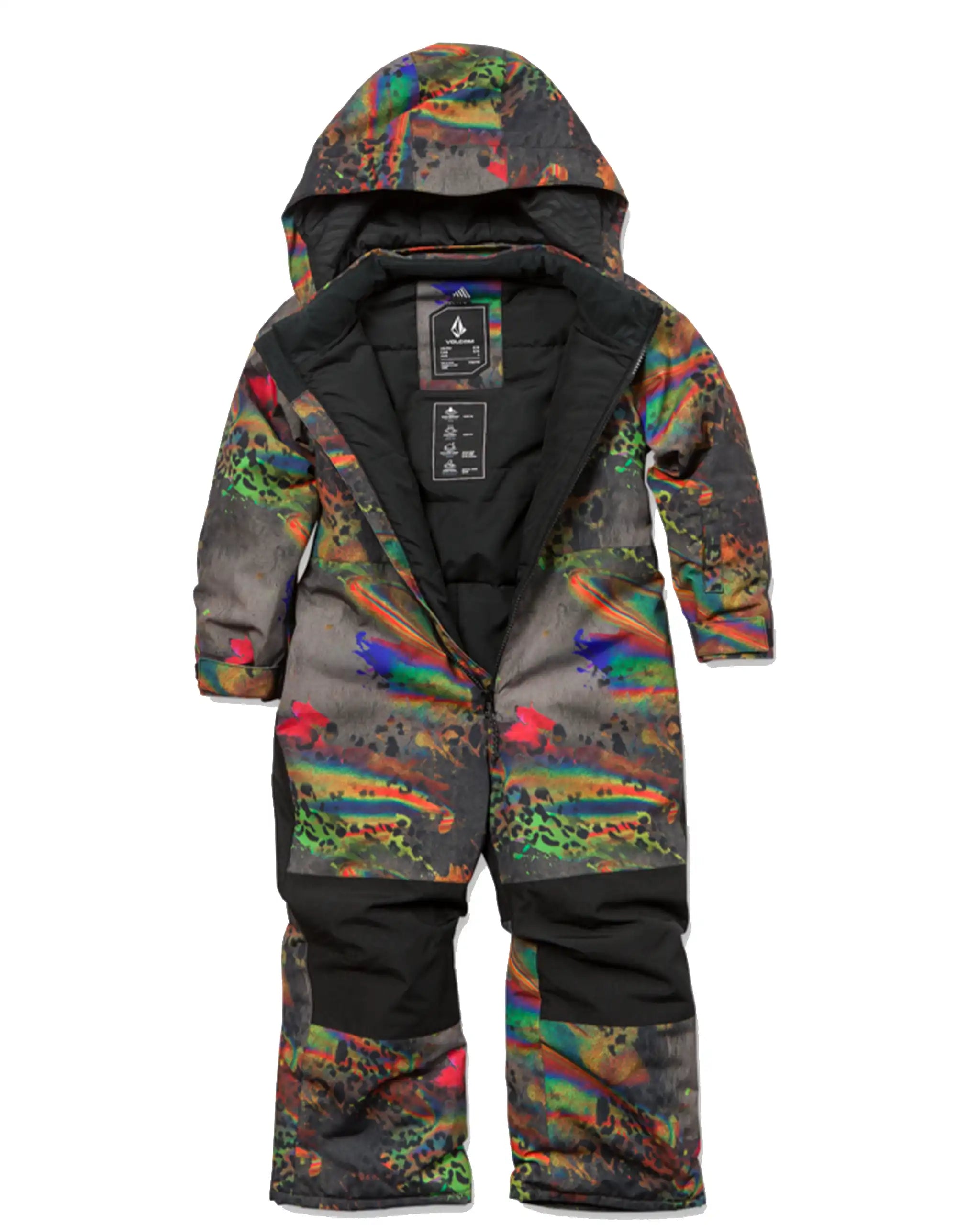 Little Flurry One Piece Kid's Winter Suit  - Cheetah
