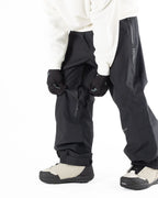 HOWL Shell Snow Pants - Black – view 5