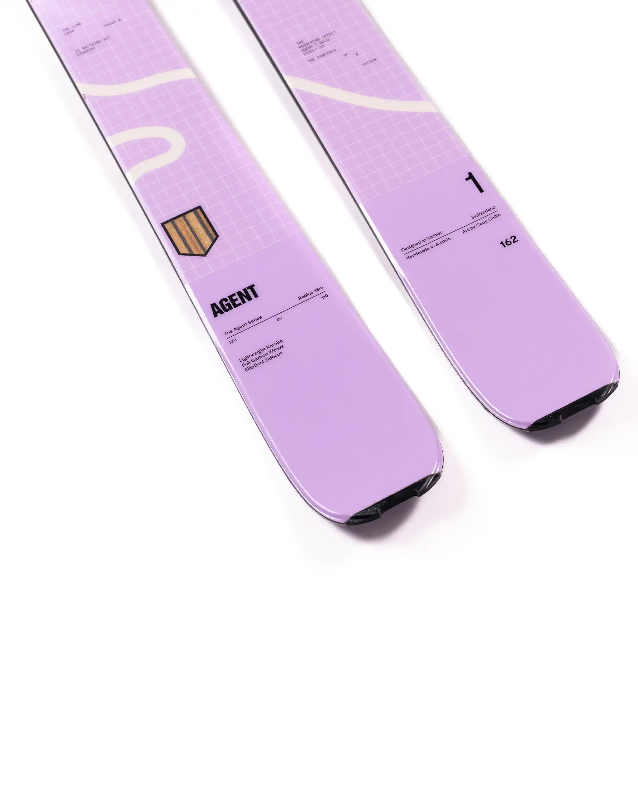Agent 1 Skis - Purple 2027