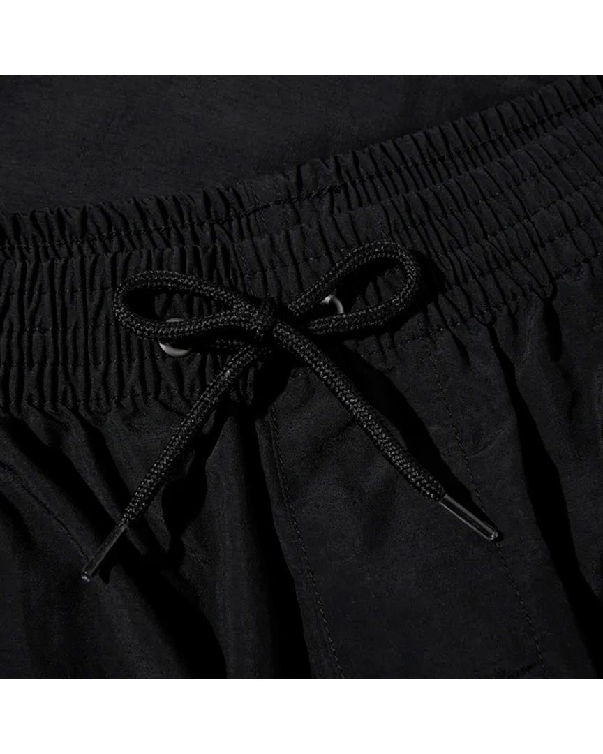 Short Utility Swim Shorts - Black