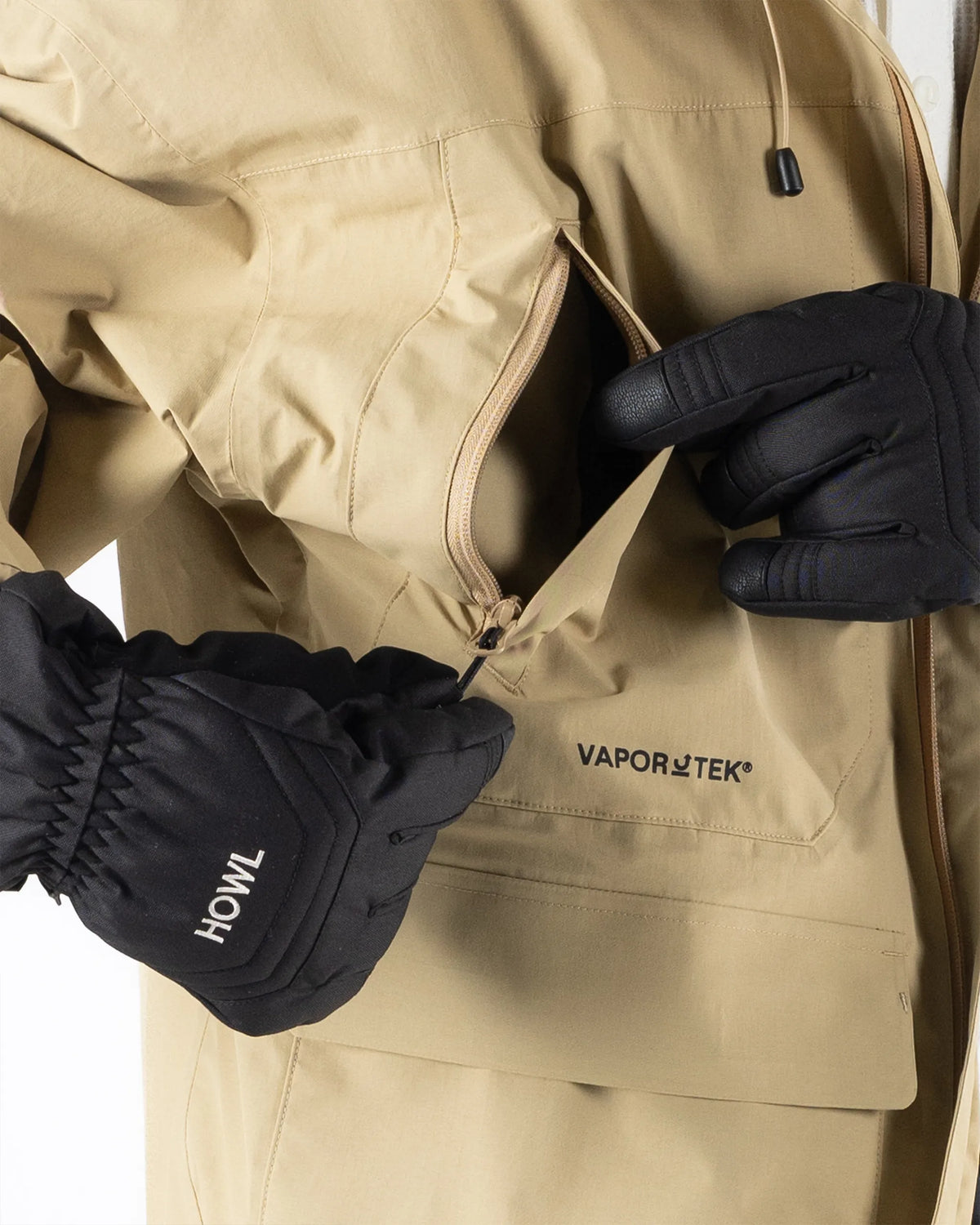 HOWL Heritage Winter Jacket - Black – view 7