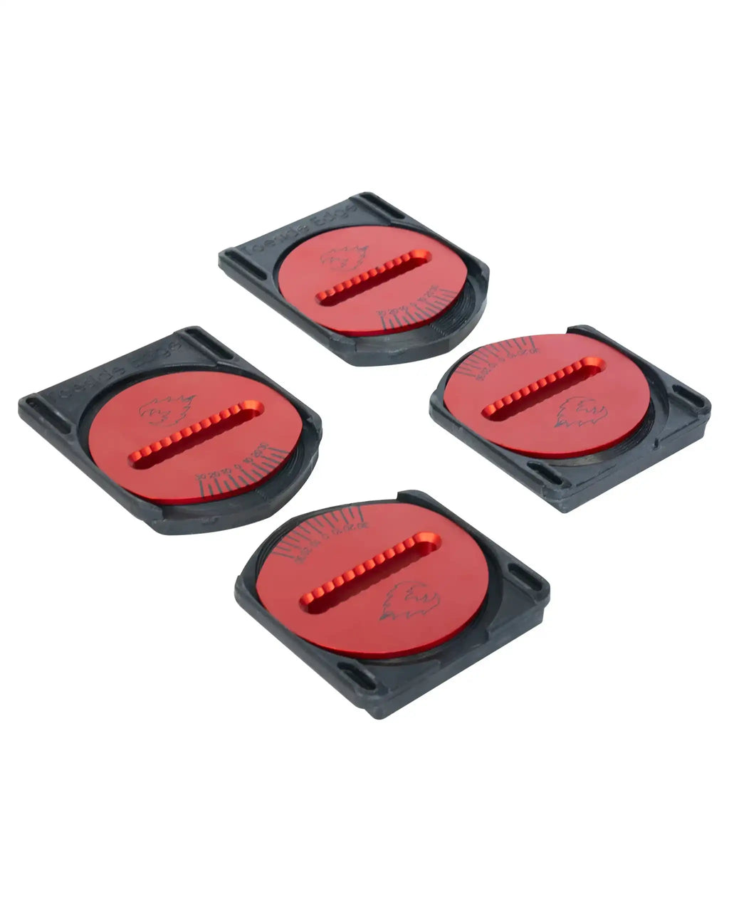 Canted Pucks - Red
