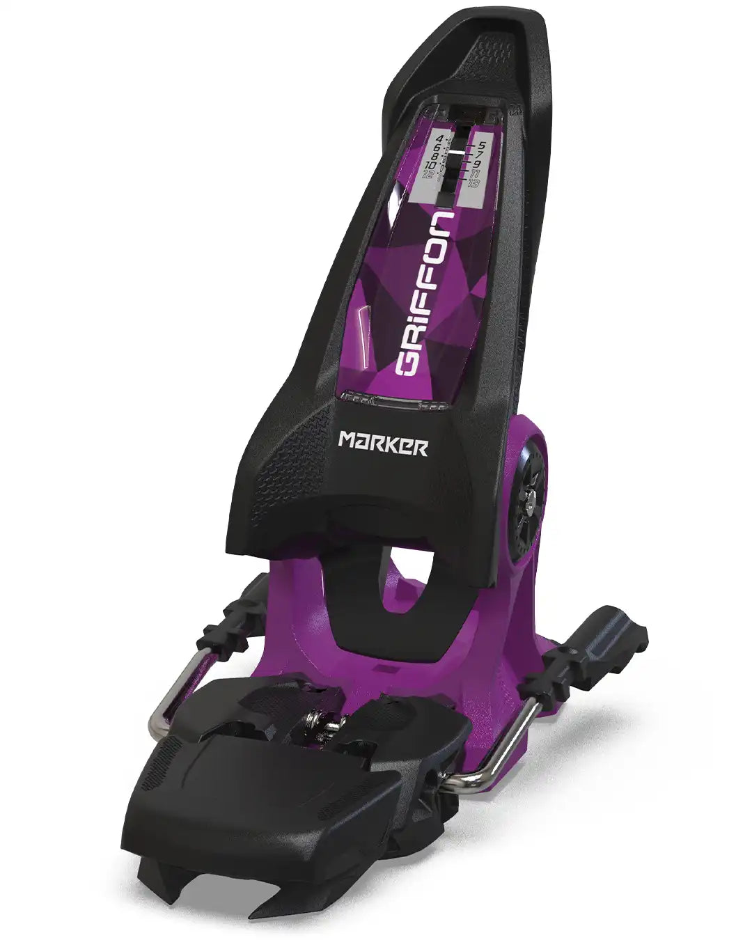 Fixation De Ski Griffon 13 - Black/Purple 2026