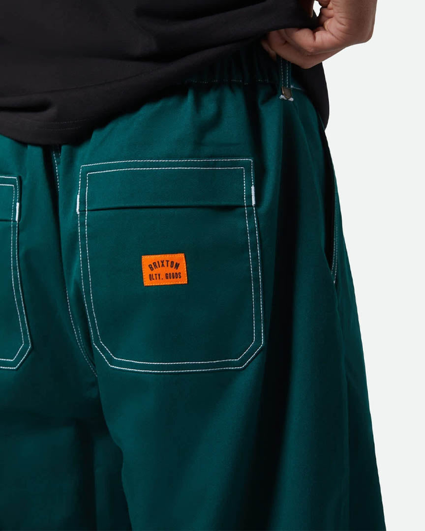 Baggy Skate Pants - Deep Emerald