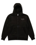 Dwr Zip Up Hoodie - Black