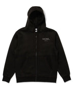 Dwr Zip Up Hoodie - Black