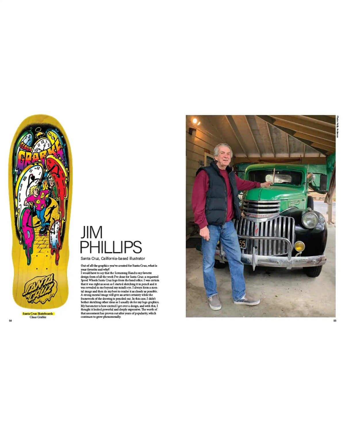 SANTA CRUZ Artisan United Skateboard Illustration and Fine Art Hardcover Book Diverse – view 4