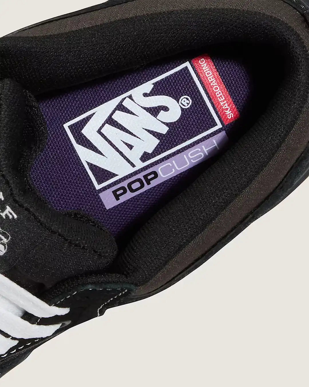 Souliers Skate Half Cab Wafflecup - Black/Asphalt