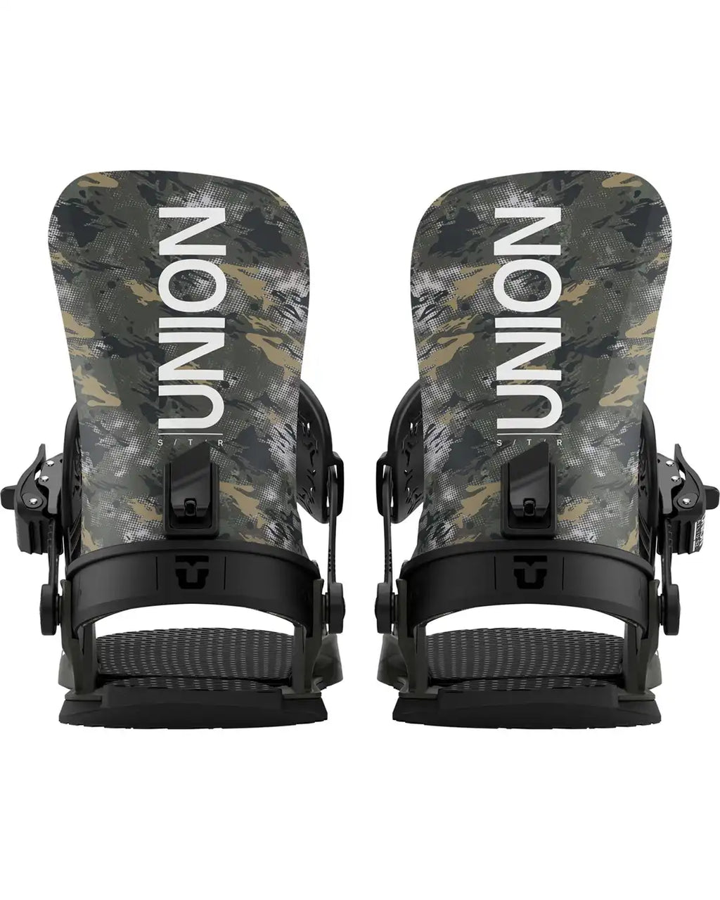 Str Snowboard Bindings - Camo 2026