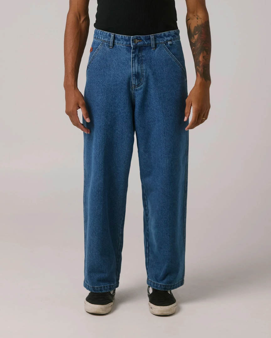 Reynolds Denim Jeans - Worn Blue