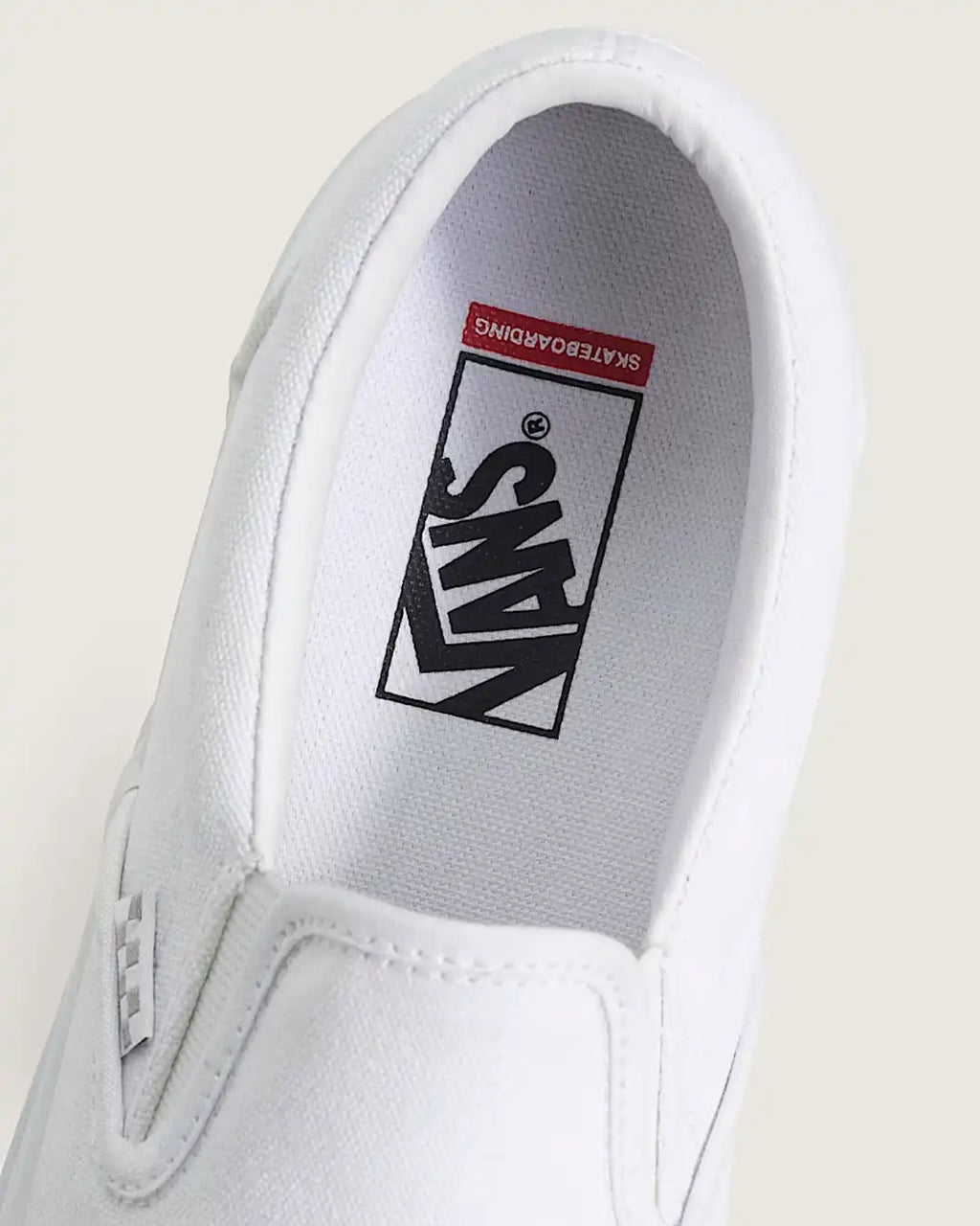 Skate Slip-On Shoes - White