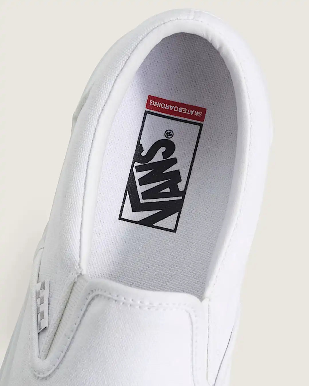 Skate Slip-On Shoes - White