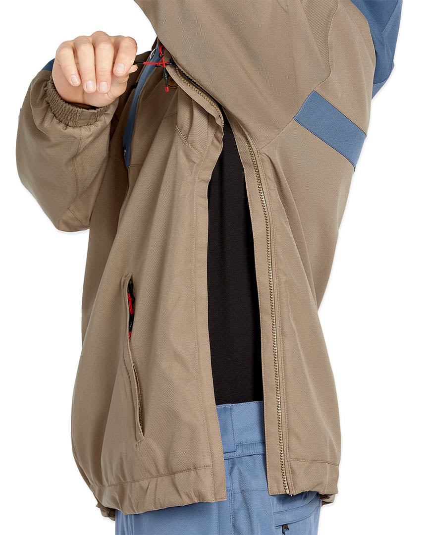 Manteau neige Longo 20K Pullover - Chestnut Brown