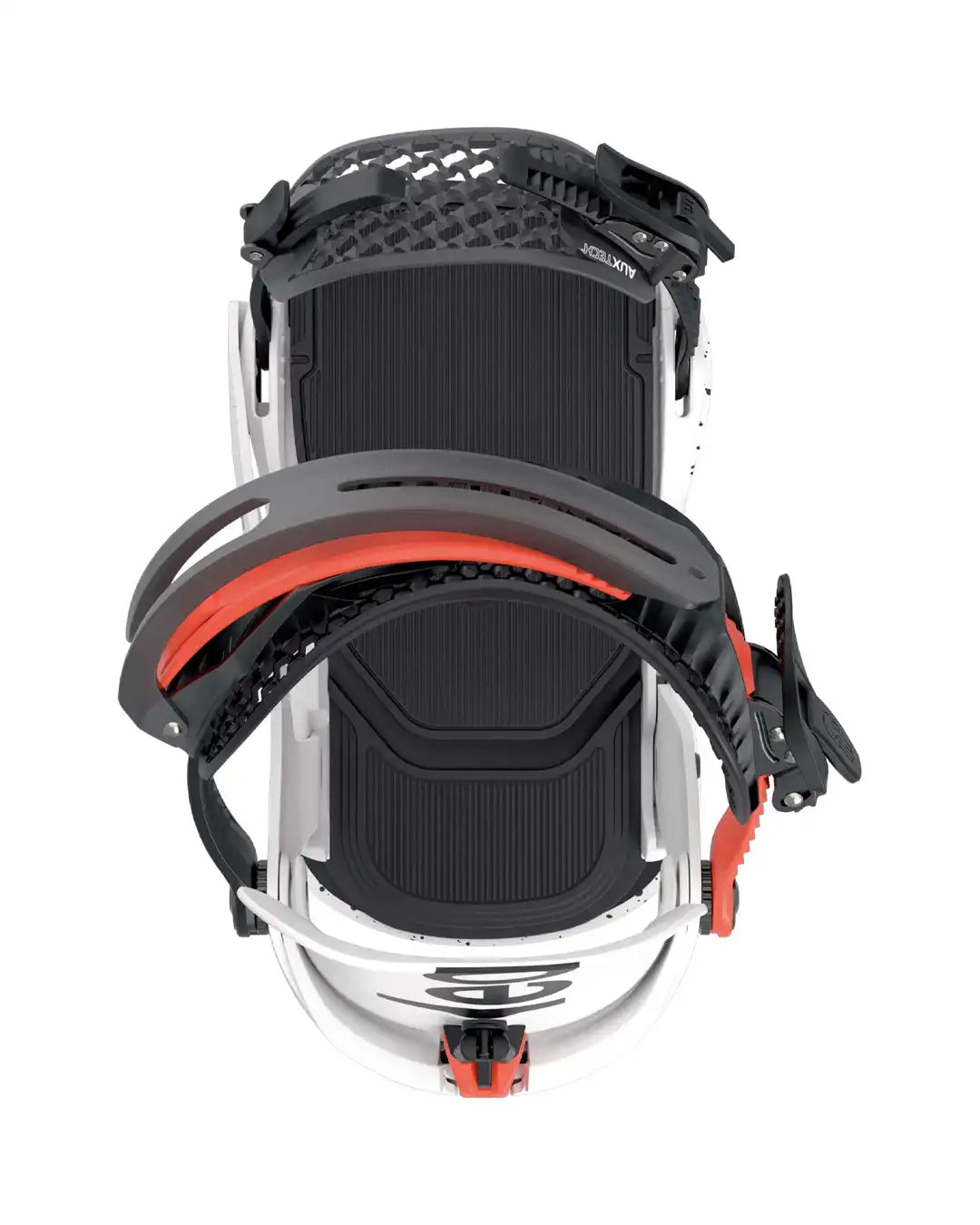 Fixation De Snowboard Blaster Fase Asymwrap - White 2026