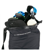 Packable Wet/Dry Rolltop Surf Backpack - Black