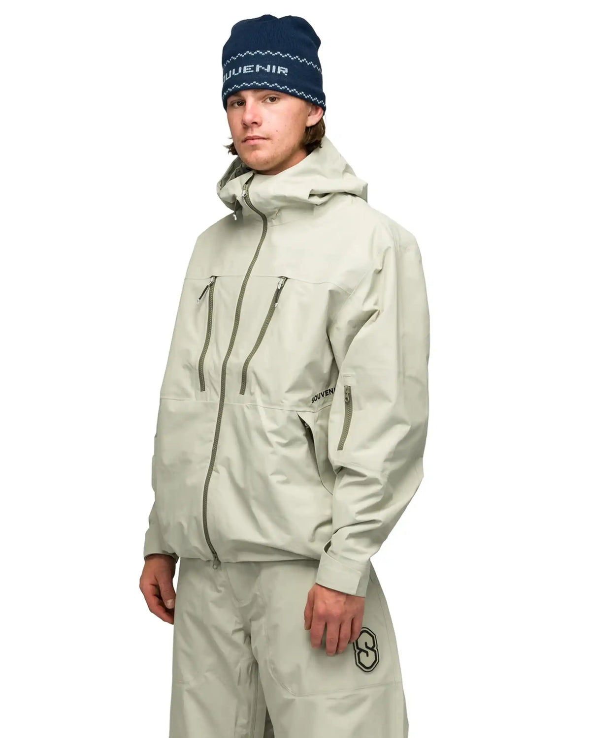 SOUVENIR 3 Ply Ripstop Jacket Winter Jacket - Wet Sand – view 2