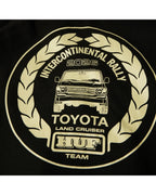 HUF X Toyota Land Cruiser Heavyweight Zip Hoodie - Black – view 5