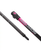 Steep Pro Vario S3 Ski Poles - Black/Rhoda